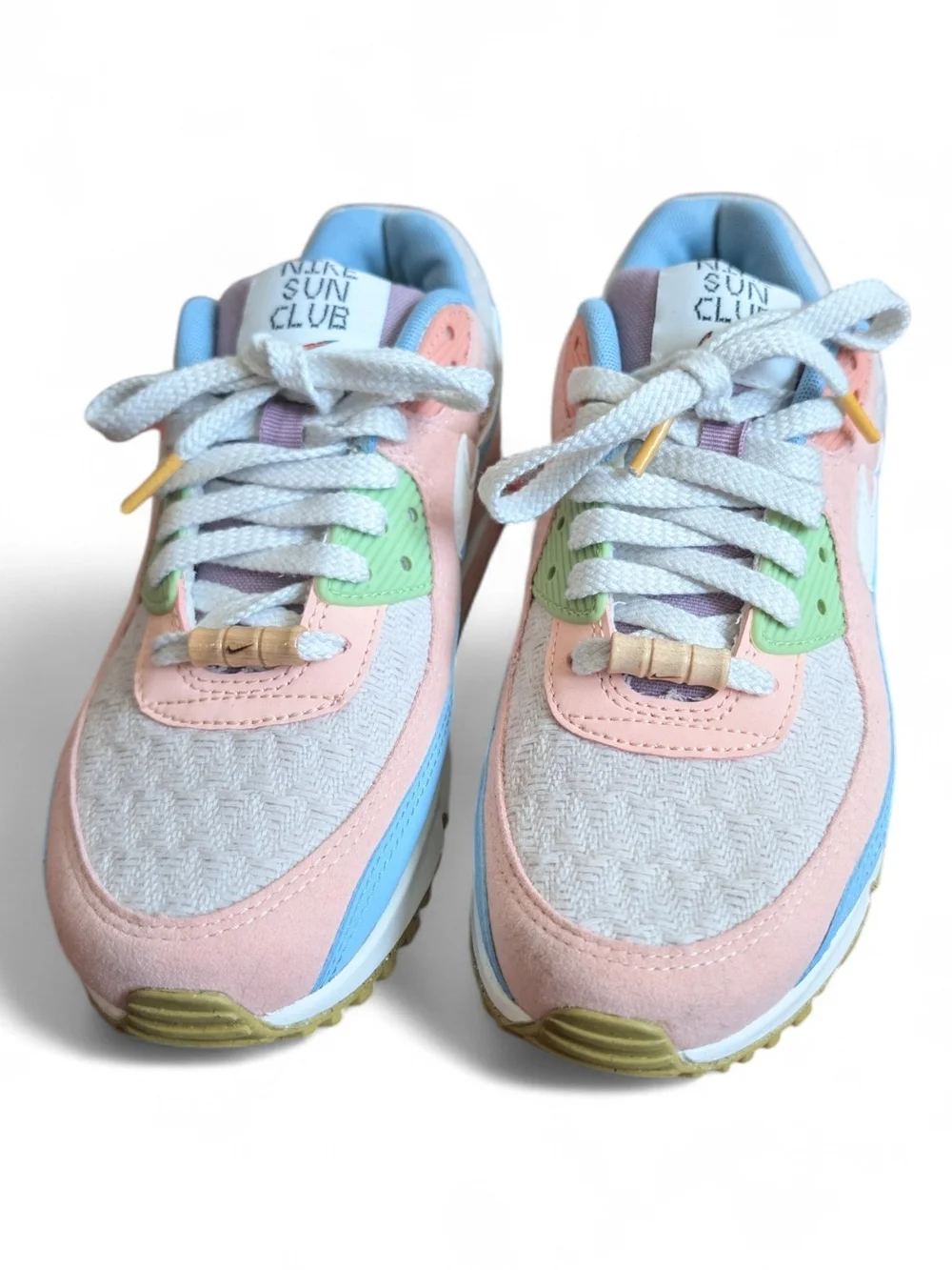 Nike Air Max 90 SE Sun Club Pastel Multicolor Womens - Picture 1 of 8